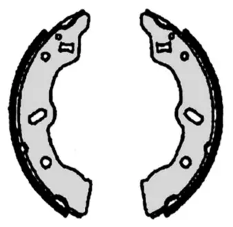 Колодка барабанного тормоза BREMBO S49505