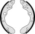 Колодка барабанного тормоза BREMBO S49518 (фото 2)