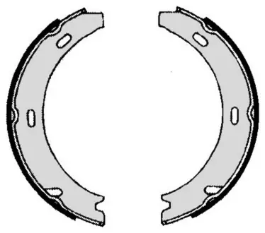 Колодка барабанного тормоза BREMBO S50506