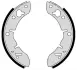 Колодка барабанного тормоза BREMBO S52501 (фото 2)