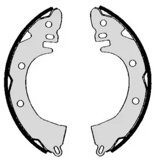 Колодка барабанного тормоза BREMBO S54502
