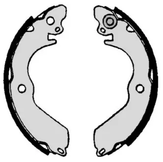 Колодка барабанного тормоза BREMBO S54513