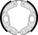 Колодка барабанного тормоза BREMBO S54518 (фото 2)