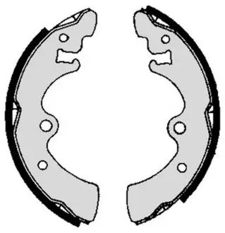 Колодка барабанного тормоза BREMBO S56502
