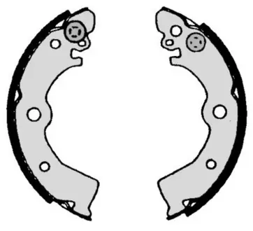 Колодка барабанного тормоза BREMBO S56506