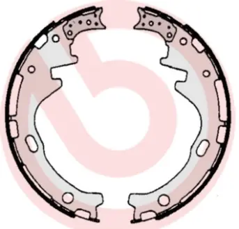 Комплект тормозных колодок BREMBO S56526