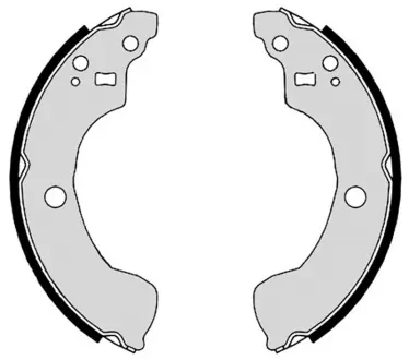 Колодка барабанного тормоза BREMBO S56534