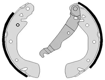 Тормозые колодки барабанные BREMBO S59525