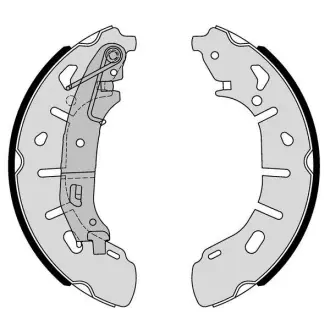 Колодка барабанного тормоза BREMBO S59531