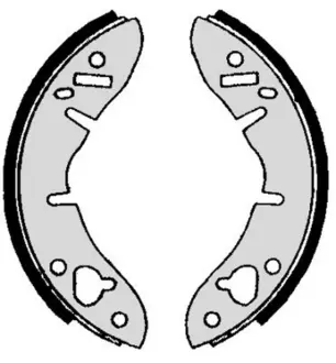 Колодка барабанного тормоза BREMBO S61504