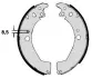 Колодка барабанного тормоза BREMBO S61506 (фото 2)