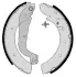 Колодка барабанного тормоза BREMBO S61514 (фото 2)