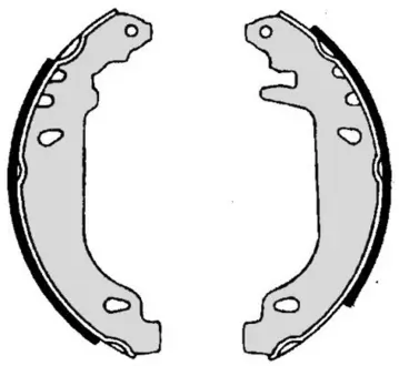 Колодка барабанного тормоза BREMBO S61519