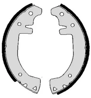 Колодка барабанного тормоза BREMBO S68501