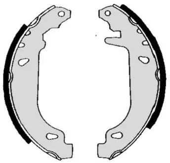 Колодка барабанного тормоза BREMBO S68520