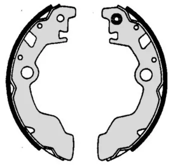 Колодка барабанного тормоза BREMBO S78506