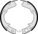 Гальмівні колодки барабанні BREMBO S78508 (фото 2)