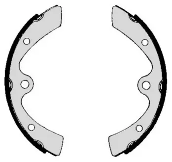 Колодка барабанного тормоза BREMBO S79504
