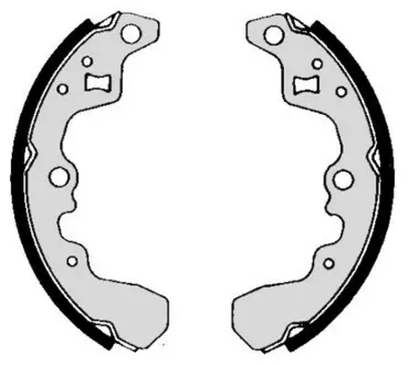 Колодка барабанного тормоза BREMBO S79506
