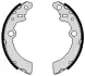 Колодка барабанного тормоза BREMBO S79523 (фото 2)