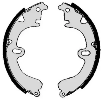 Колодка барабанного тормоза BREMBO S83504