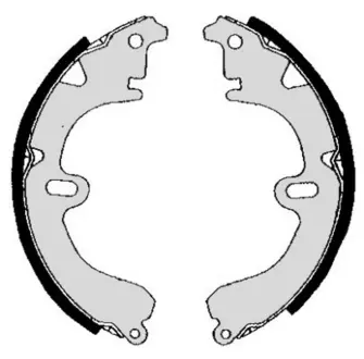 Гальмівні колодки барабанні BREMBO S83506