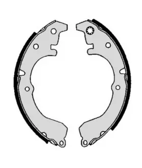 Колодка барабанного тормоза BREMBO S83514