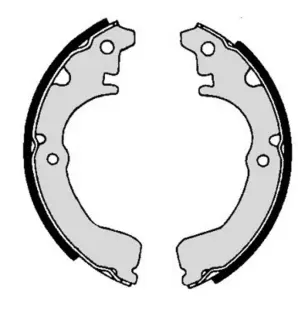 Колодка барабанного тормоза BREMBO S83516