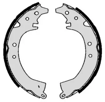 Колодка барабанного тормоза BREMBO S83517