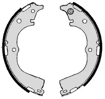 Колодка барабанного тормоза BREMBO S83533