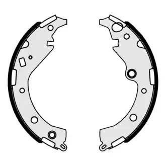 Колодка барабанного тормоза BREMBO S83567