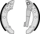 Колодка барабанного тормоза BREMBO S85535 (фото 2)