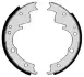 Колодка барабанного тормоза BREMBO SA6501 (фото 2)