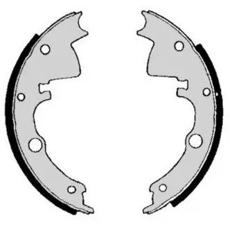 Колодка барабанного тормоза BREMBO SA6503