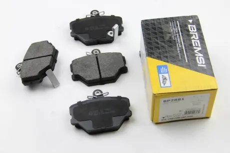 Гальмівні колодки пер. Smart 0.60.71.0 i0.8 CDI BREMSI BP2881