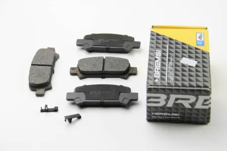 Гальмівні колодки зад. Subaru Impreza 94-Forester 97-08 akebono BREMSI BP3056