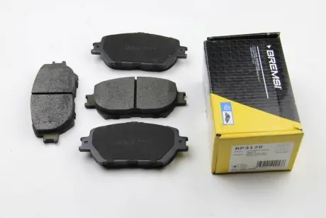 Гальмівні колодки пер. Toyota Camry 96-06 (akebono) BREMSI BP3126