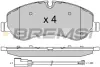 Гальмівні колодки пер. Transit V348 12- RWD BREMSI BP3525 (фото 1)