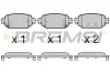 гальмівні колодки зад. mazda 3 16- BREMSI BP3768 - фото 1