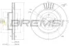 Гальмівний диск BRZ/Forester/Impreza/Legacy/Outback (09-21) BREMSI CD7175V (фото 1)