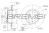 Гальмівний диск зад. VW T-ROC 17- BREMSI CD7328S (фото 1)
