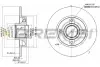 Гальмівний диск зад. Citroen C4/Peugeot 207/307/308 00- (249x9) (без підшипника) BREMSI CD7523S (фото 1)