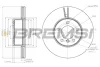 Гальмівний диск перед. BMW 1 (F20/F21)/3 (E90/F30/F80)/X1 (E84) 04- (312x24) BREMSI CD7717V (фото 1)