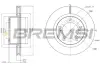 Гальмівний диск перед. Lexus LX/Land Cruiser 200 07- (340х32) BREMSI CD7798V (фото 1)