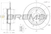 Гальмівний диск зад. Mazda 6 12- BREMSI CD8477S (фото 1)
