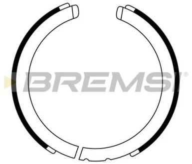 Колодки ручного гальма Korando/Rexton/Actyon/Kyron/CX9/CX7/VXR8 96- BREMSI GF0875