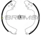 Гальмівні колодки зад. Impreza 92-00Forester 97-08Legasy I 89-94 Akebono BREMSI GF0884 (фото 1)