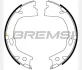 Колодки ручного гальма KIA Optima 10-19 (167x27) (MANDO) BREMSI GF0899 (фото 1)