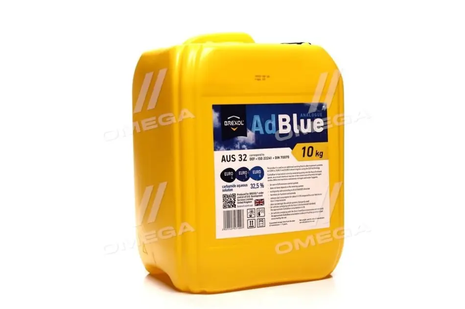 Рідина AdBlue для систем SCR 10kg BREXOL 501579AUS32C10 (фото 1)