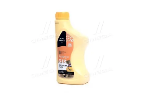 Антифриз YELLOW G13 Antifreeze (жовтий) 1kg BREXOL ANTF017